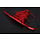LT / Losi 5ive-T CNC Metal Front bumper Kit (Red, Silver or Blue)