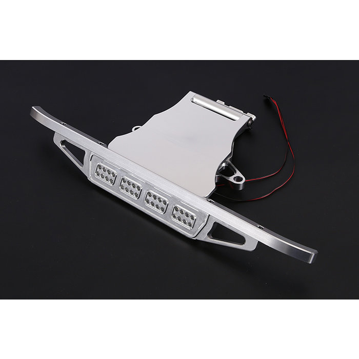 RovanLosi LT / Losi 5ive-T CNC Metal Front bumper Kit (Red, Silver or Blue)