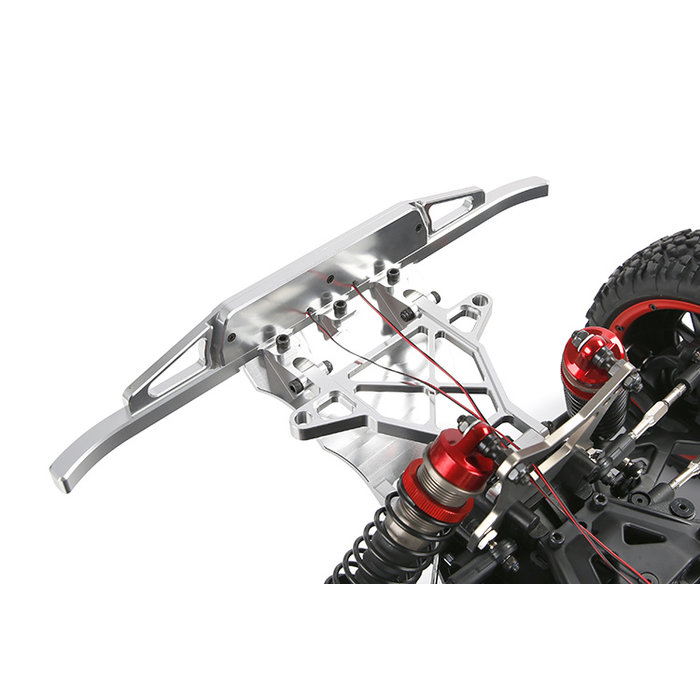 RovanLosi LT / Losi 5ive-T CNC Metal Front bumper Kit (Red, Silver or Blue)