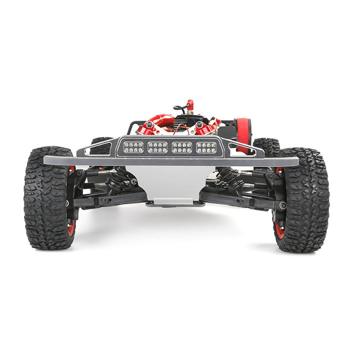 RovanLosi LT / Losi 5ive-T CNC Metal Front bumper Kit (Red, Silver or Blue)