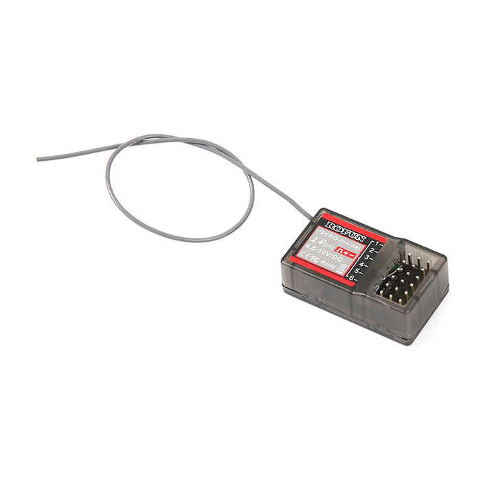 RC-X6 2.4Ghz 6ch Receiver with Gyro