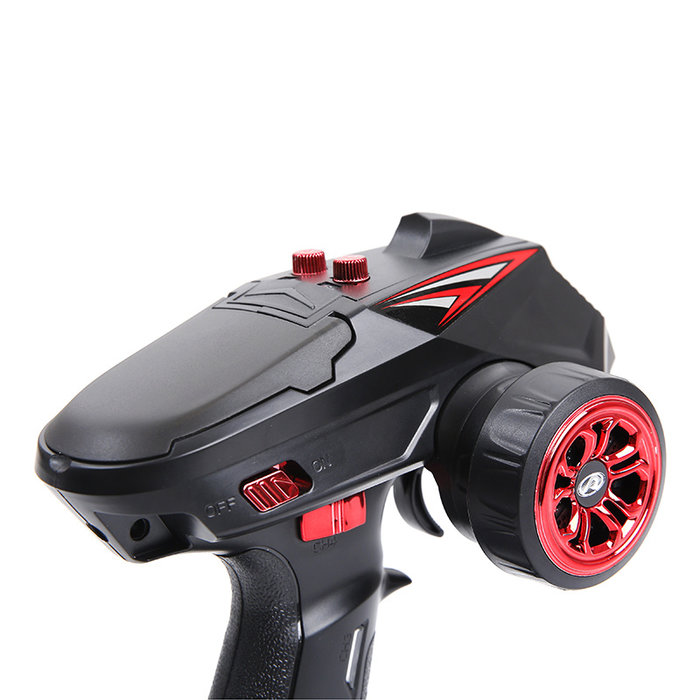 Rofun 63050 Rovan BAHA 10B Non-LED 2.4 GHz six-channel remote control RC-X6 (including receiver) – Original replacement part – 1 set