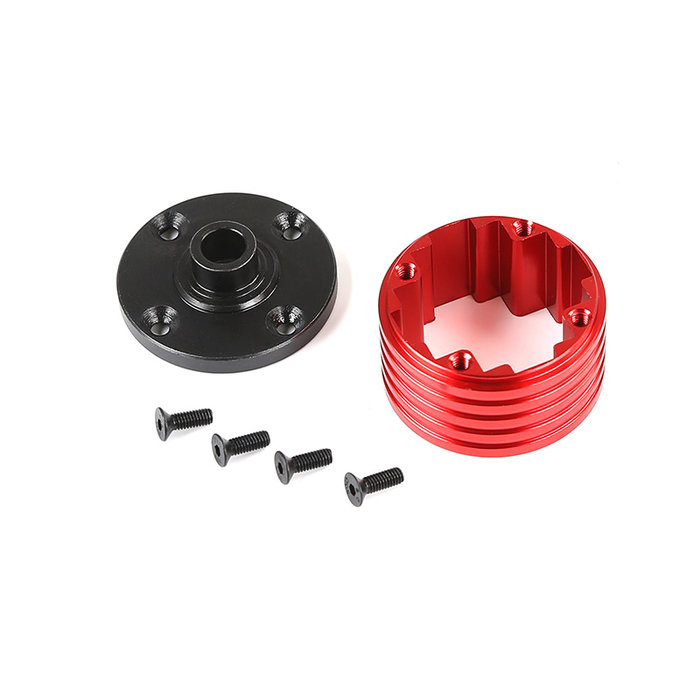 RovanLosi Geteiltes Differentialgehäuse aus CNC-Legierung für 1/5 Rovan LT KM X2 Losi 5ive-t