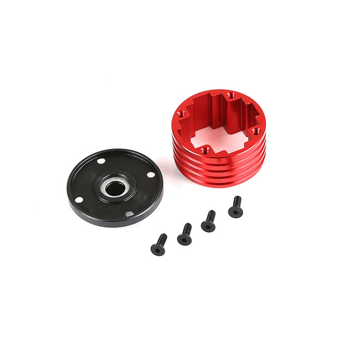 RovanLosi Geteiltes Differentialgehäuse aus CNC-Legierung für 1/5 Rovan LT KM X2 Losi 5ive-t