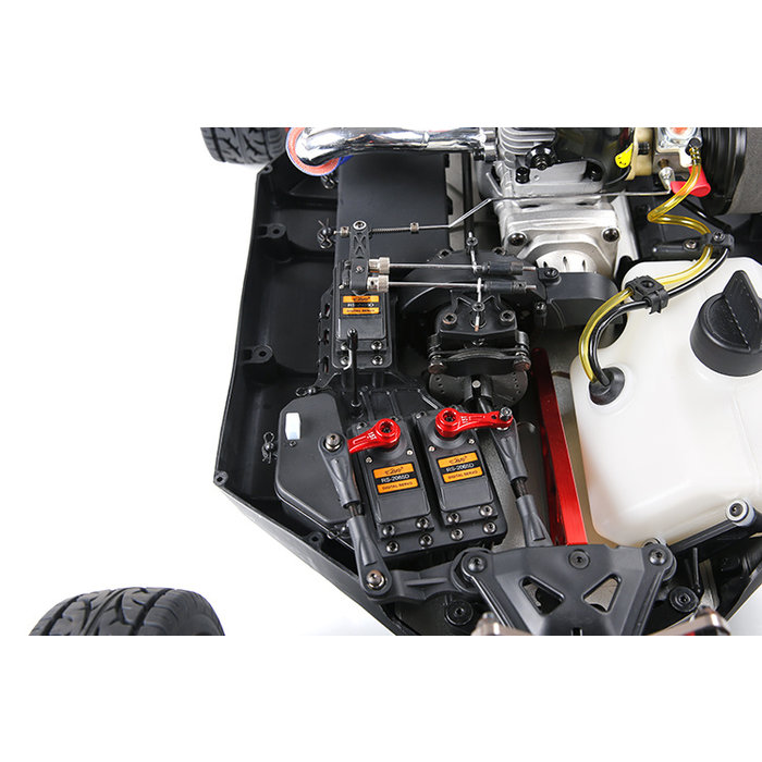 Losi 5ive-T / Rovan LT box voor dubbele stuurservo-uitrusting