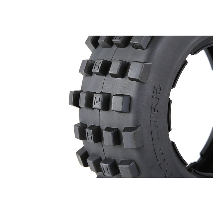 5T/5SC/5FT Wasteland Reifenhaut komplett (4 Stück) MT Tire  Knobby 195x75 + 195x80