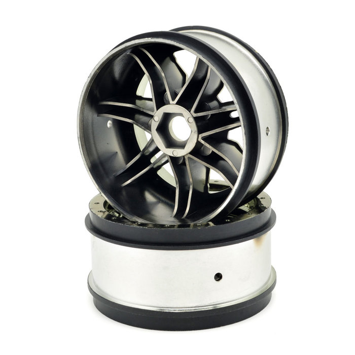 ZD Racing Rand Titanium grau  (Satz von 2 Stück)