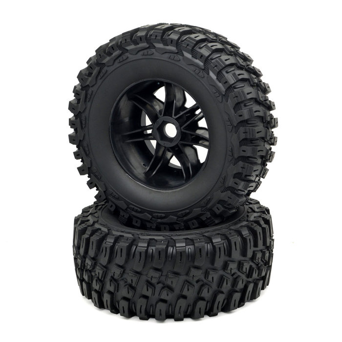 ZD Racing Wheel and rim set blue (2 pieces)