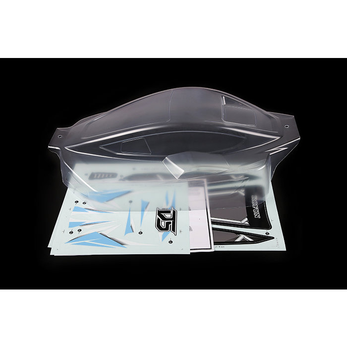 D5 klarer Karo mit Aufklebern