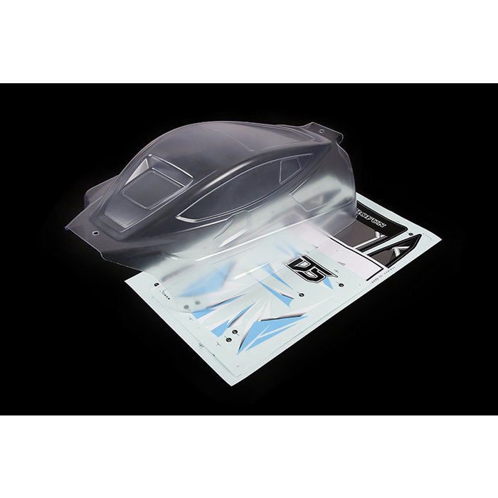 D5 klarer Karo mit Aufklebern