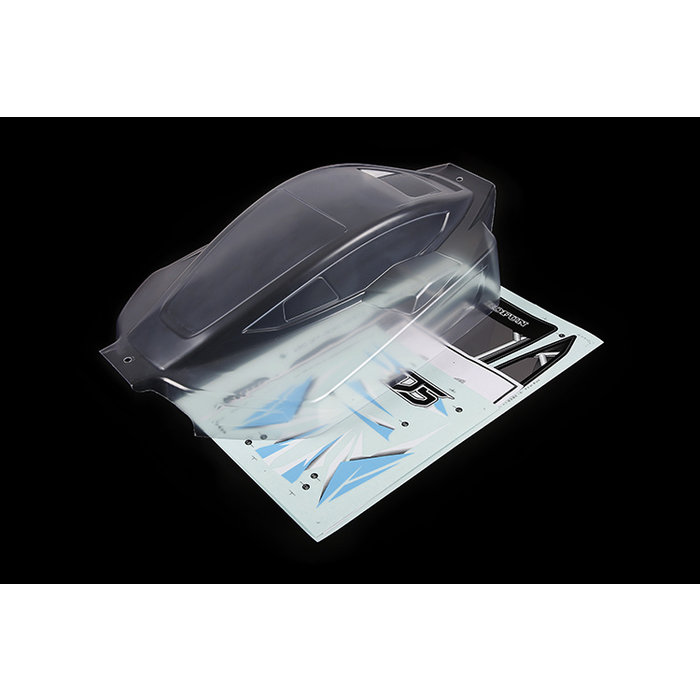 D5 clear body with stickers