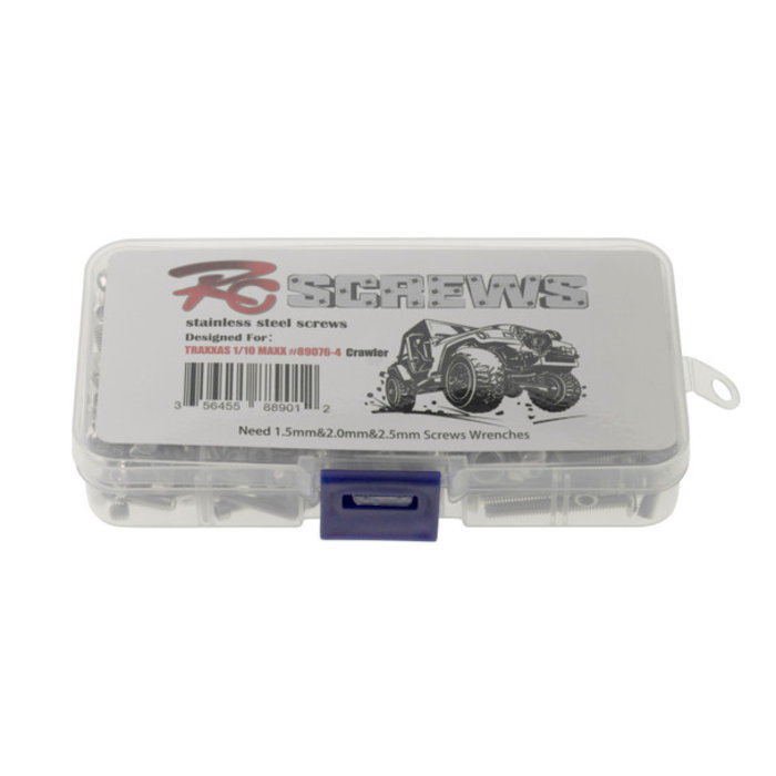 Hobby Detail RC Screws / Roestvrijstalen schroevensetdoos 315st