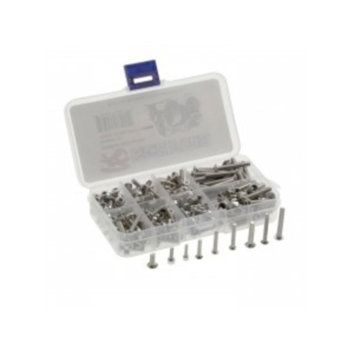 Hobby Detail RC Screws / Roestvrijstalen schroevensetdoos 315st