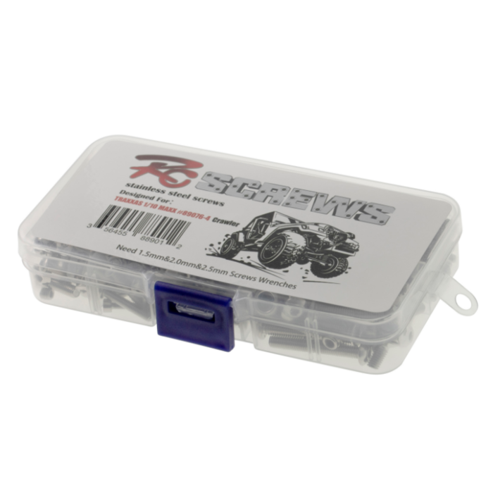 Hobby Detail RC Screws /  Edelstahl Schrauben Set Box 315St