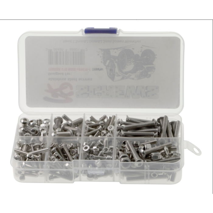 Hobby Detail RC Screws / Roestvrijstalen schroevensetdoos 315st