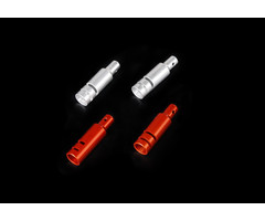 RovanSports CNC 6mm pots for rollcage 5SC/5T im Silber oder Rot