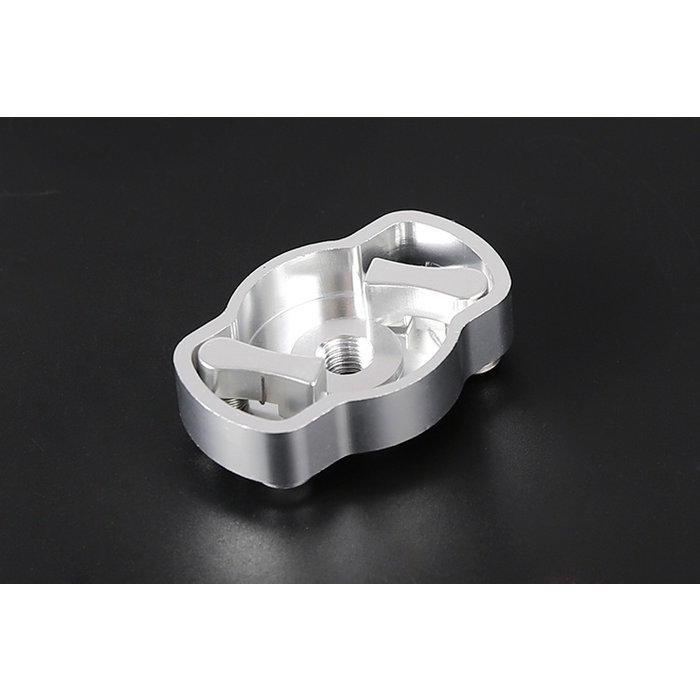 CNC metal easy-to-start hand puller dial (in red or silver)