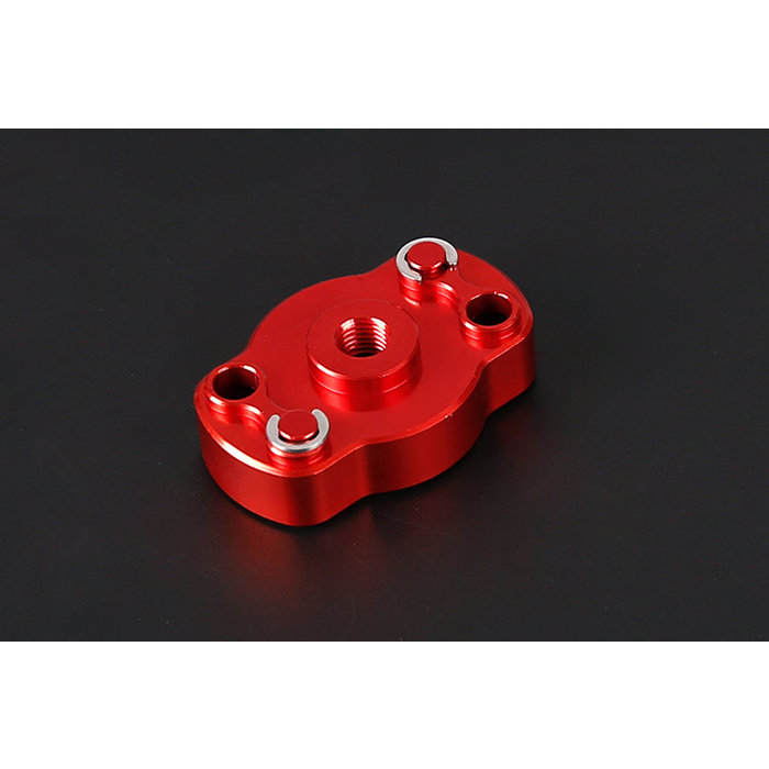 CNC metal easy-to-start hand puller dial (in red or silver)