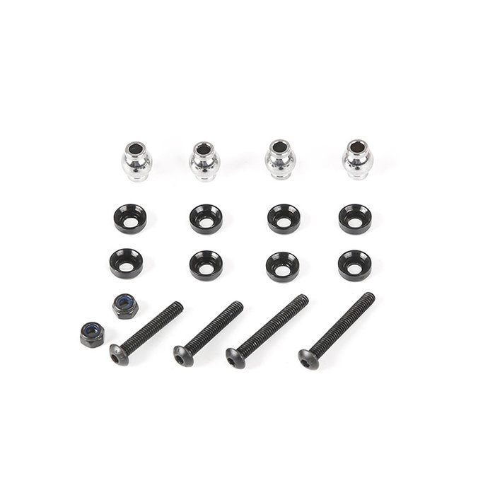 BAHA anti-shedding steering rod with ball head assembly