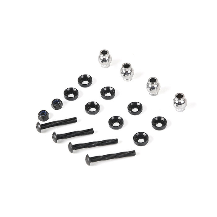 BAHA anti-shedding steering rod with ball head assembly