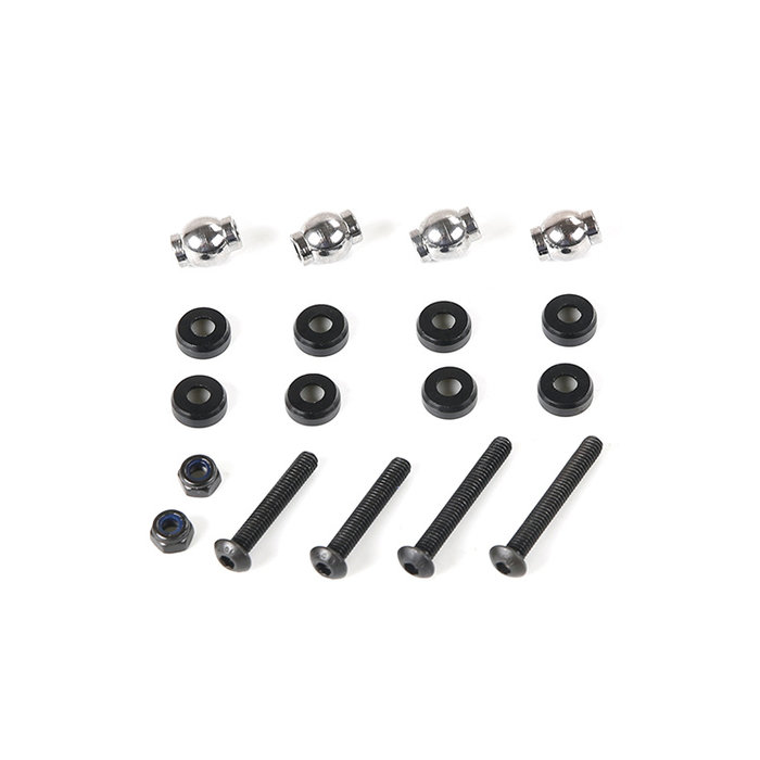 BAHA anti-shedding steering rod with ball head assembly