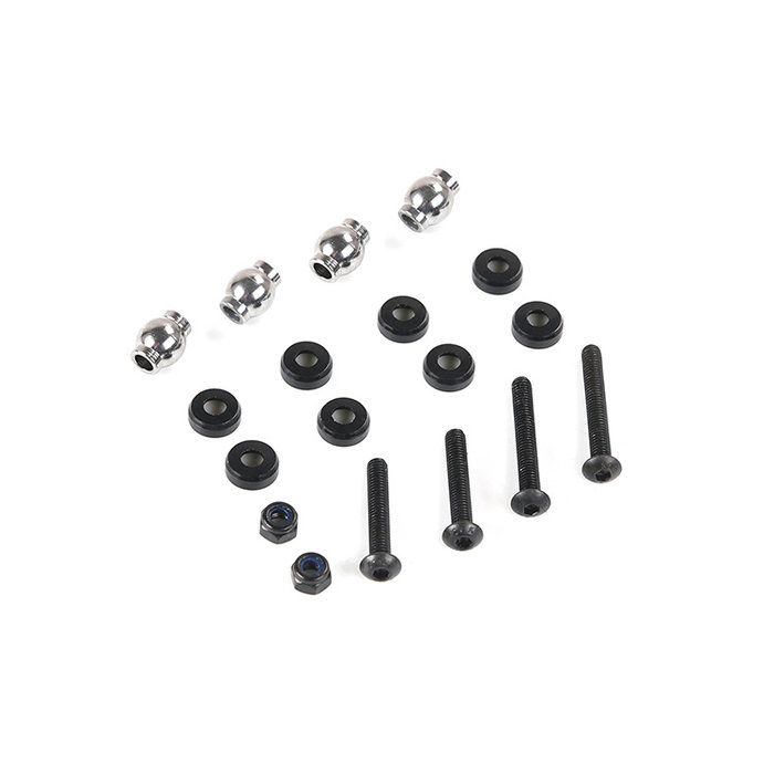 BAHA anti-shedding steering rod with ball head assembly