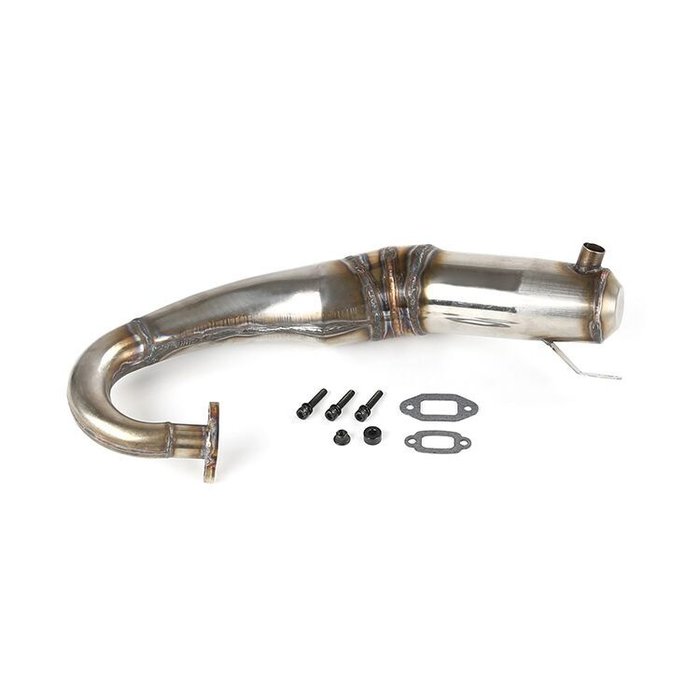 BAHA 5B integrated side  built-in silencing stainless steel exhaust pipe