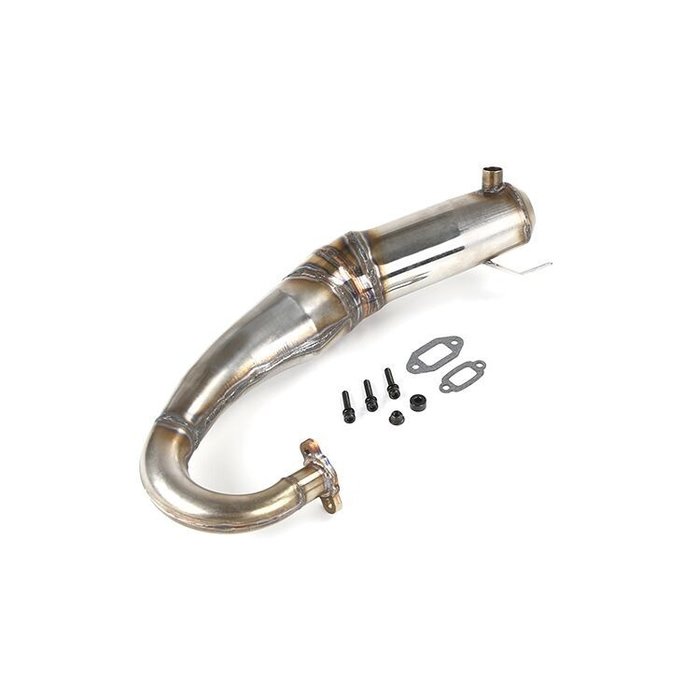 BAHA 5B integrated side  built-in silencing stainless steel exhaust pipe