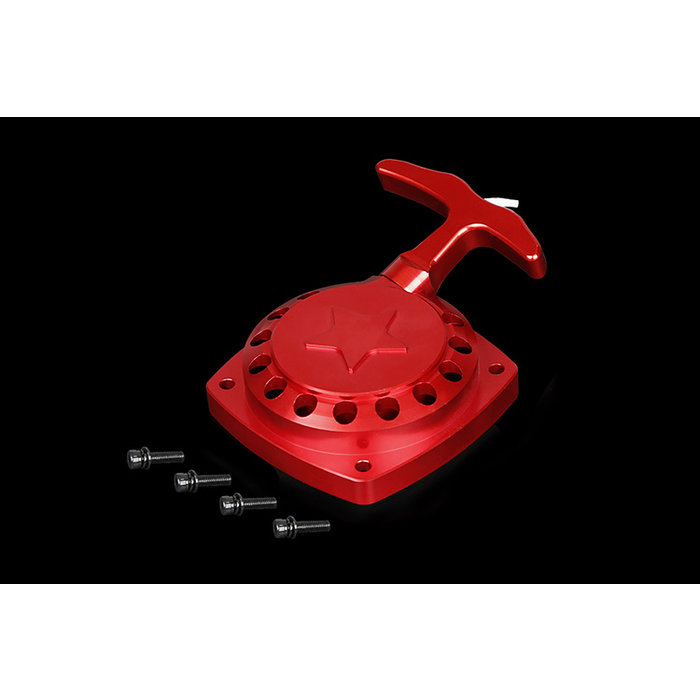 CNC-Metall-Easy-Start-Seilzugstarter (in Rot oder Silber)