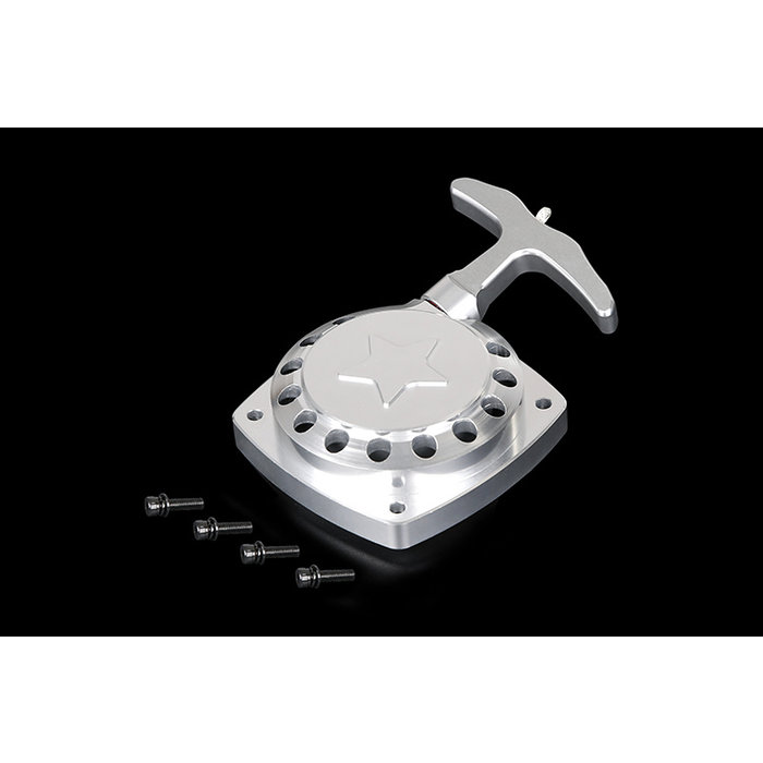 CNC-Metall-Easy-Start-Seilzugstarter (in Rot oder Silber)