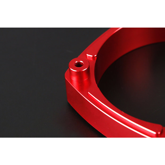 CNC Alu metal bridge for easy pull hand puller (in red or silver)