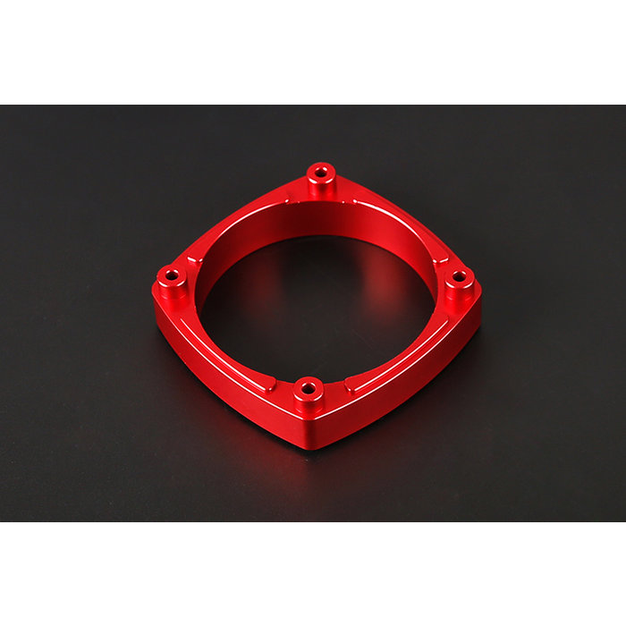 CNC Alu metal bridge for easy pull hand puller (in red or silver)