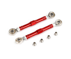 LT / Losi 5ive-T 2nd gnt metal steering rod (in kleuren rood, blauw en zilver)