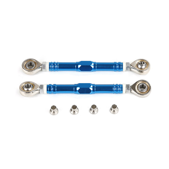 LT / Losi 5ive-T 2nd gnt metal steering rod (in kleuren rood, blauw en zilver)