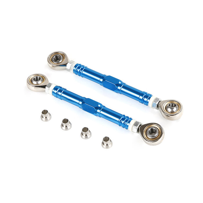 LT / Losi 5ive-T 2nd gnt metal steering rod (in kleuren rood, blauw en zilver)