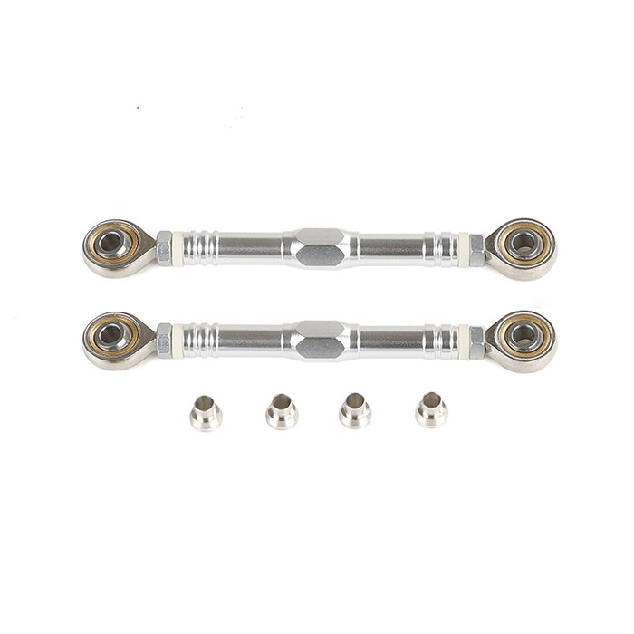 LT / Losi 5ive-T 2nd gnt metal steering rod (in kleuren rood, blauw en zilver)