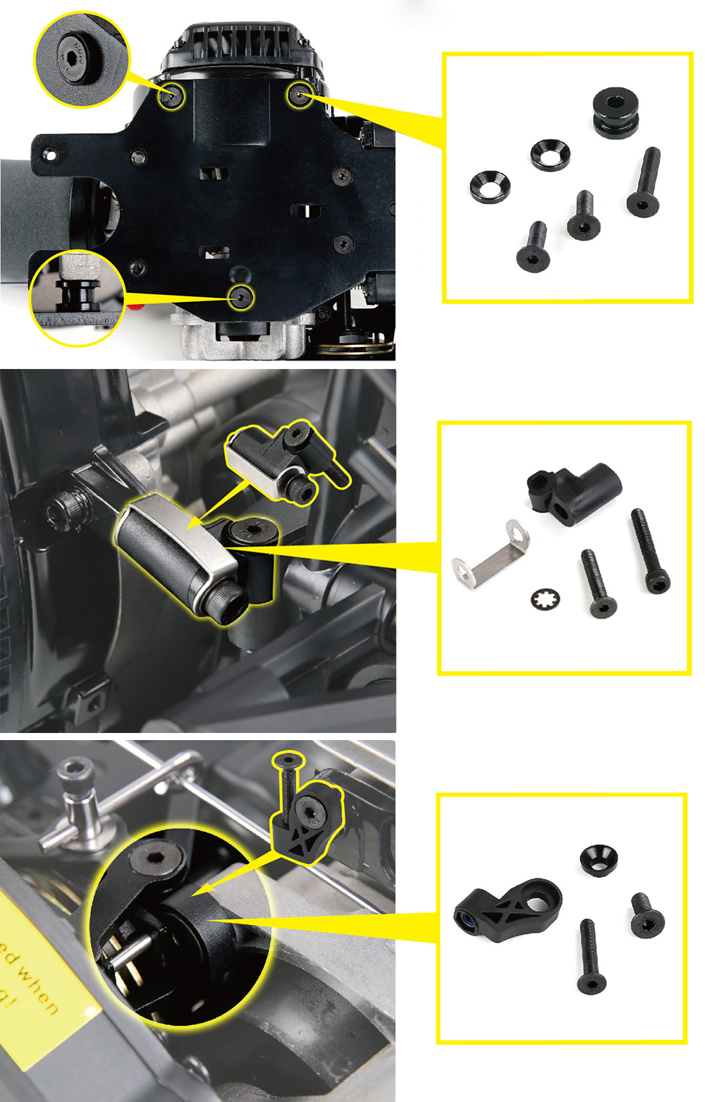 RovanSports Engine fixed screw parts assembly kit
