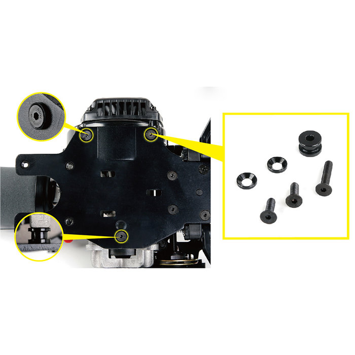 BAHA engine chassis fixing screw packages