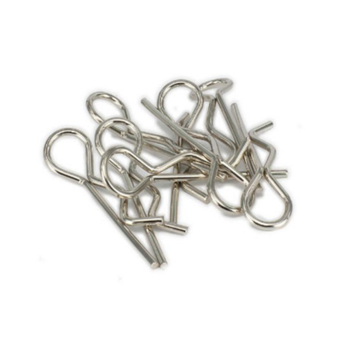 Hobby Detail Body R-clips zilver 50pcs