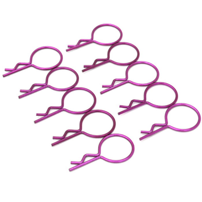 Hobby Detail Body clips  (big ring) 10 stuks in 5 verschillen kleuren