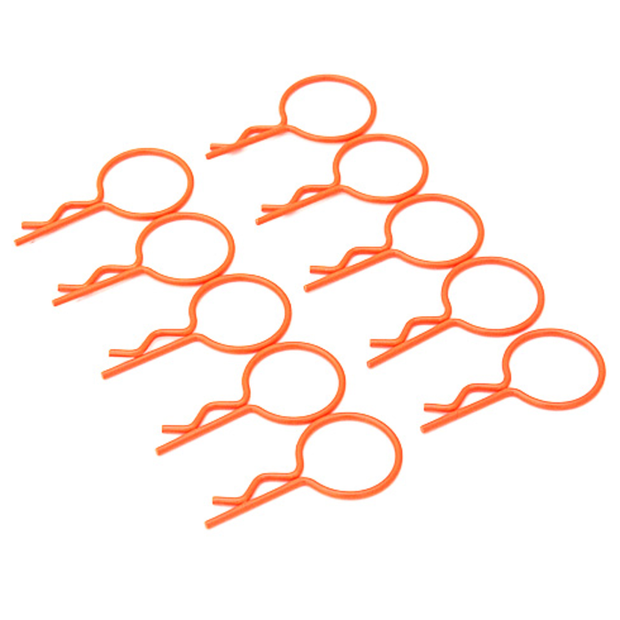 Hobby Detail Body clips (big ring) 10 pieces in 5 different colors