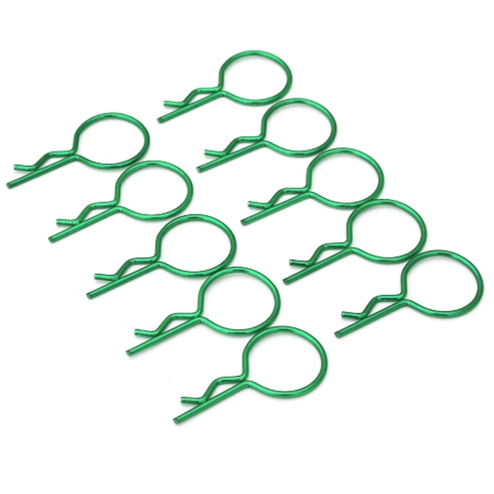Hobby Detail Body clips (big ring) 10 pieces in 5 different colors