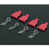 Hobby Detail Easy Pull  RC Model Car Body Shell R Clips 4pcs/set for Buggy Truggy