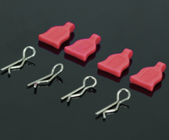 Hobby Detail Easy Pull  RC Model Car Body Shell R Clips 4pcs/set for Buggy Truggy