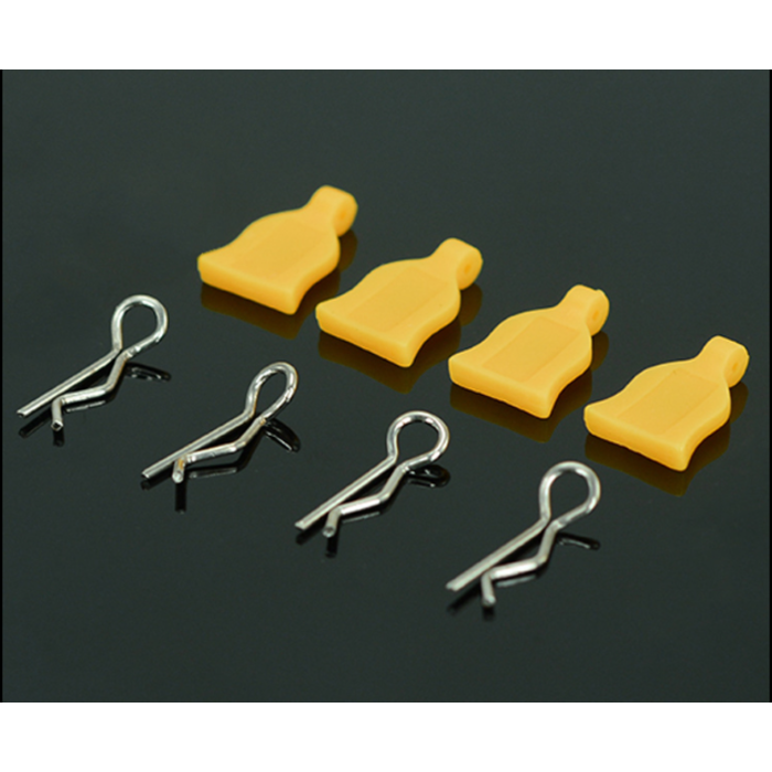Easy Pull RC Model Car Body Shell R Clips 4pcs/set for Buggy Truggy 