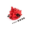 RovanLosi LT /  Losi 5ive-T CNC metal front gear box assembly kit (in red, blue and silver)