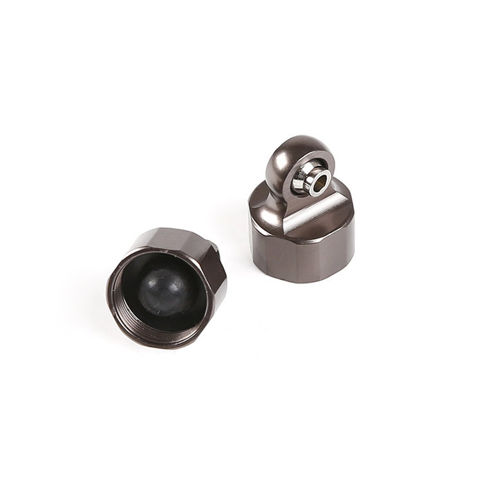 RovanSports CNC 6mm metal upper cap of shock (2pc.)