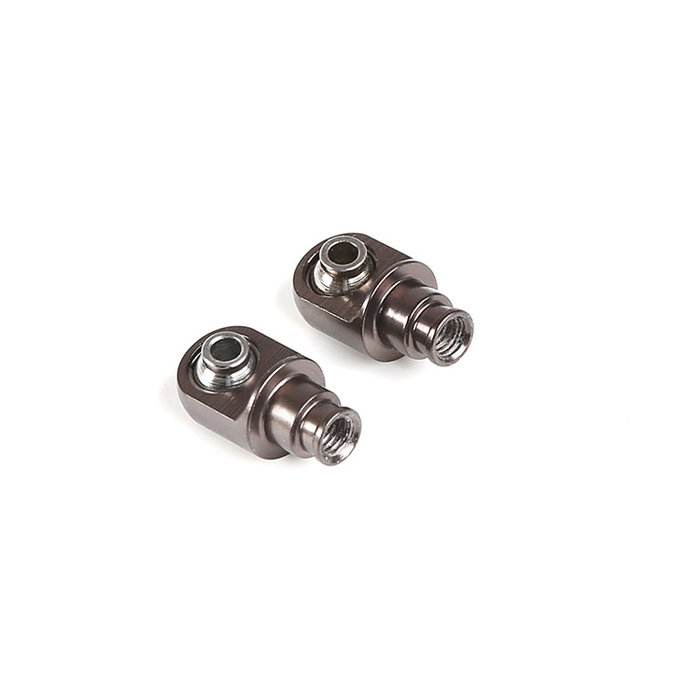 RovanSports CNC 6mm metal lower cap of shock (2pc.)