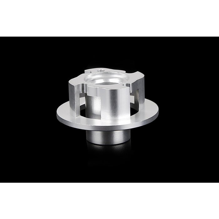 CNC Alu easy-pull trekstarter trekturbine (in rood en zilver)