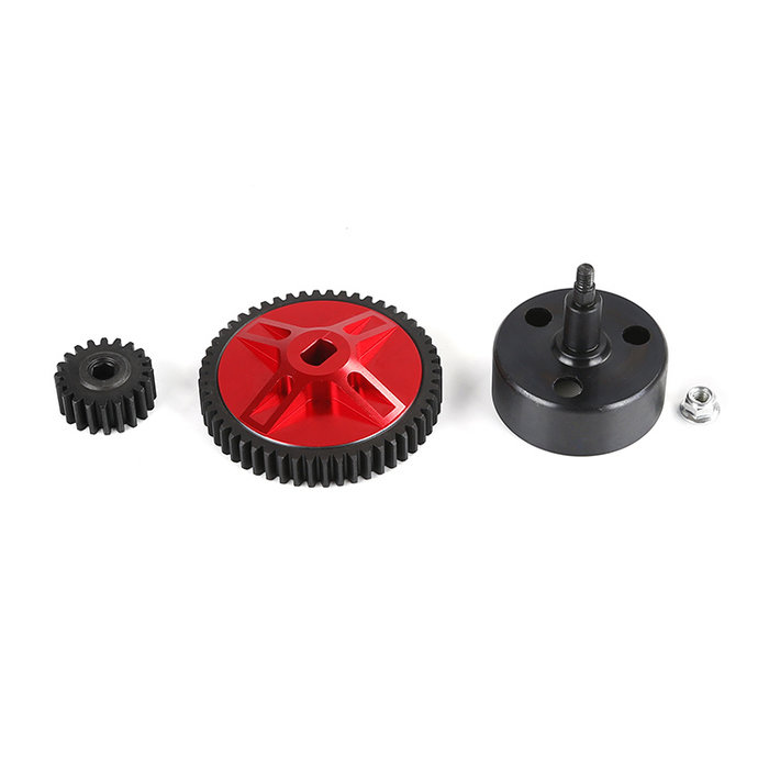 BAHA Highspeed-Getriebe aus Metall 54T/24T, 50T/22T, 52T/20T Set (mit Hex Clutch Cup)